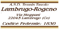 Tennistavolo Lambrugo Rogeno
