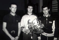 Belli Daniele, Ossola Mauro e Palazzoli Giovanni nel 1985